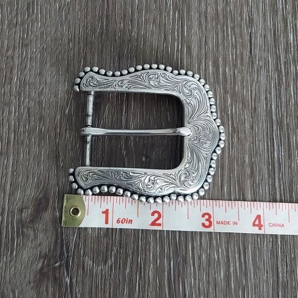 Western Silver Buckle - Picture 4 of 4